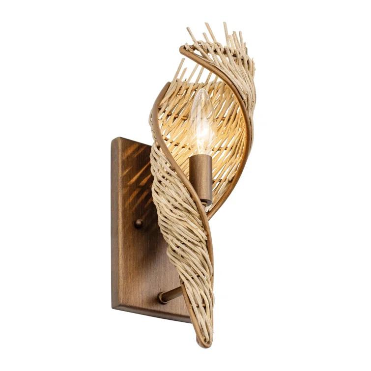 Varaluz Flow Steel Candle Wall Light
