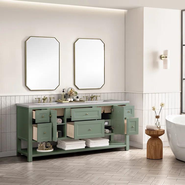 Breckenridge 72'' Double Bathroom Vanity with Top