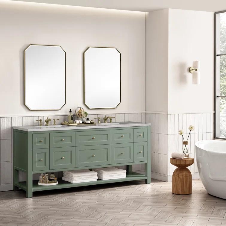 Breckenridge 72'' Double Bathroom Vanity with Top