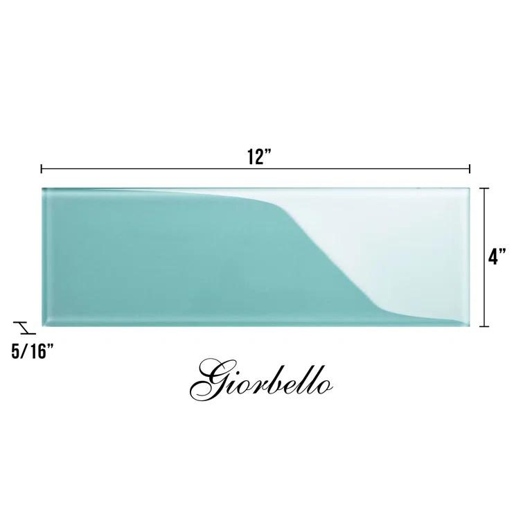 Glass Subway 4" x 12" Wall Tile