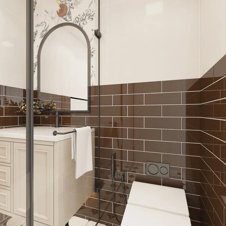 Glass Subway 4" x 12" Wall Tile
