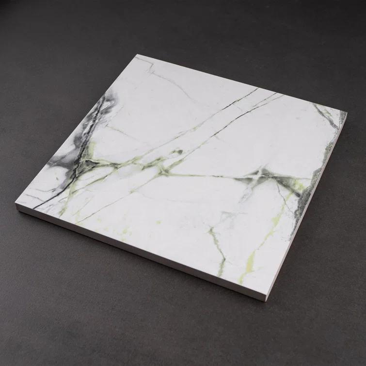 Supreme Tile Senzia Square 7.87 in. x 7.87 in. Matte Porcelain Marble look Floor and Wall Tile