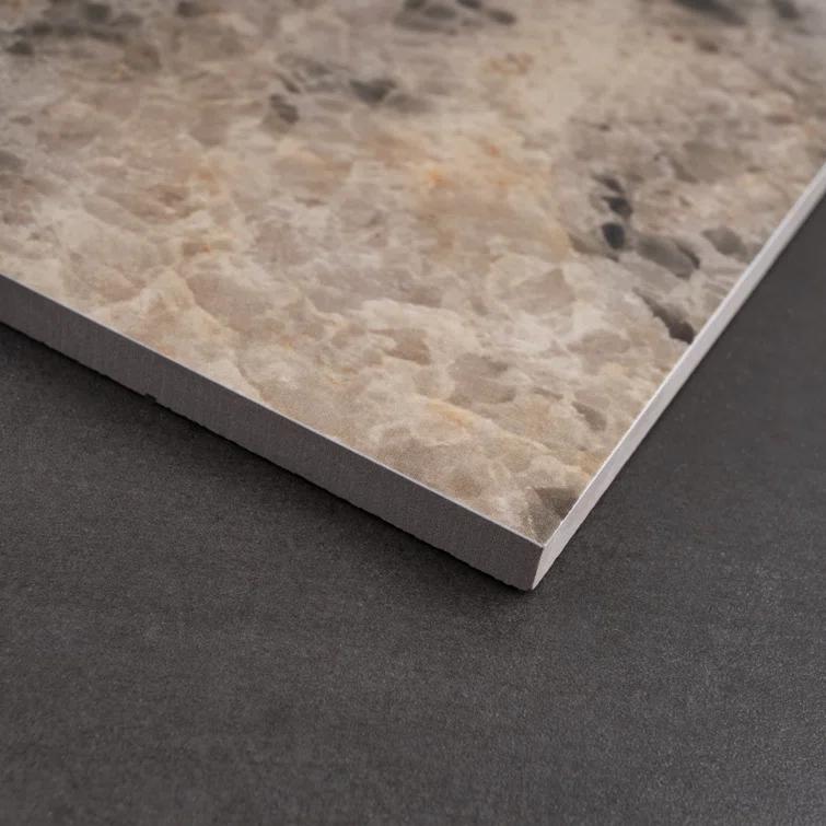 Supreme Tile Senzia Square 7.87 in. x 7.87 in. Matte Porcelain Marble look Floor and Wall Tile