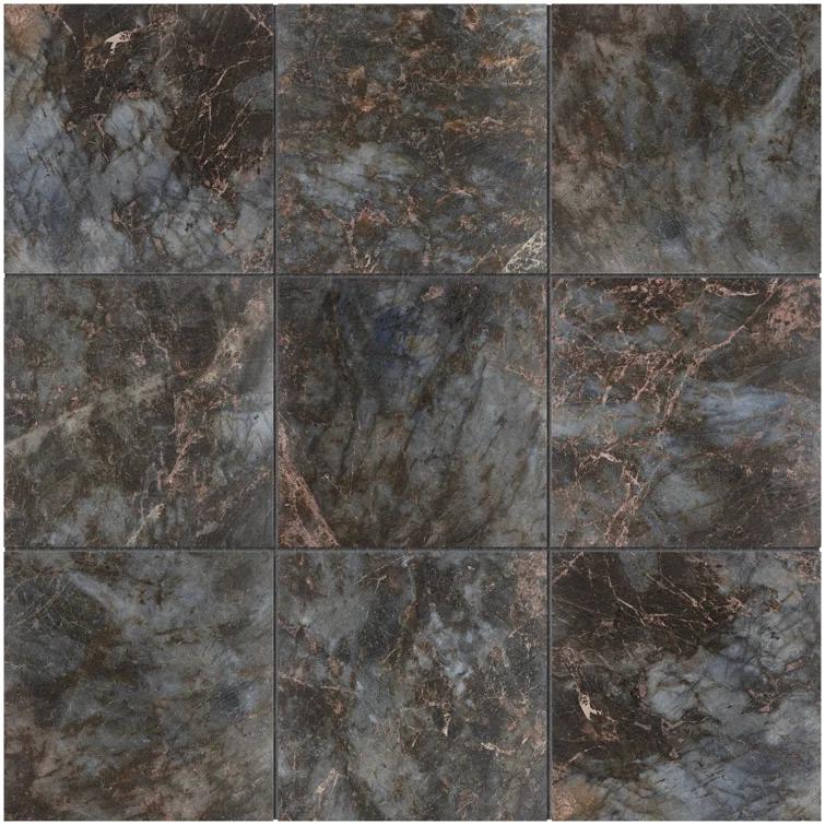 Supreme Tile Senzia Square 7.87 in. x 7.87 in. Matte Porcelain Marble look Floor and Wall Tile