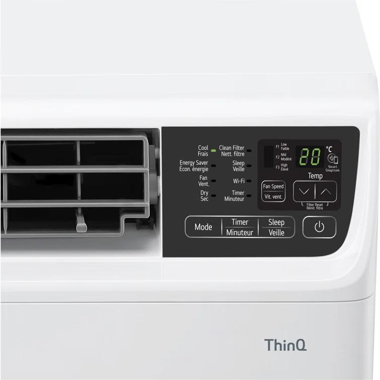 LG 14,000 BTU DUAL Inverter Smart Wi-Fi Enabled Window Air Conditioner for up to 700 sq. ft.