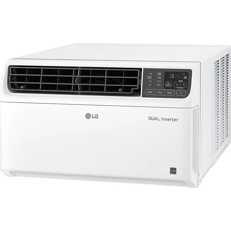 8,500 BTU High Efficiency Dual Inverter Window Air Conditioner with Wi-Fi and LCD Remote, 115V