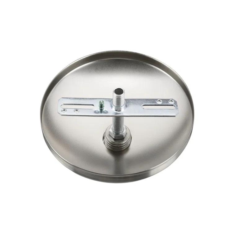 Aspen Creative 21511-12 Canopy Kit, 5"D with Collar Loop, 1" Center Hole, Oil Rubbed Bronze, 2PK