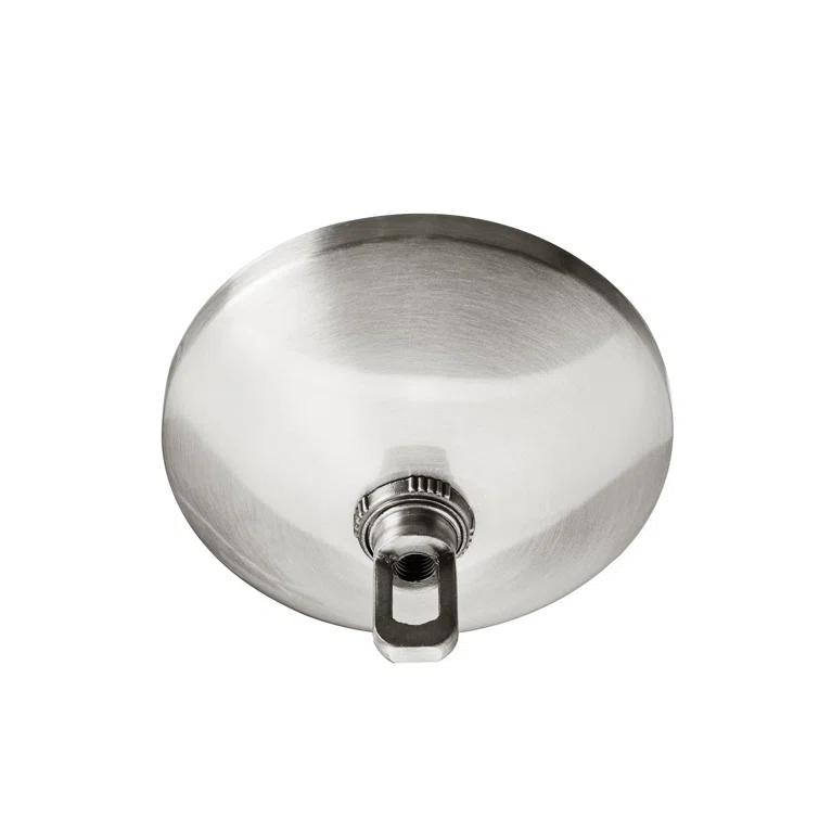 Aspen Creative 21511-12 Canopy Kit, 5"D with Collar Loop, 1" Center Hole, Oil Rubbed Bronze, 2PK