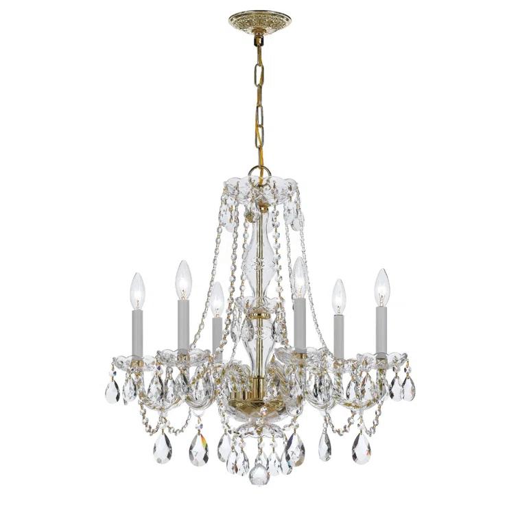 House of Hampton® Kimmori 6 - Light Glass Dimmable Chandelier