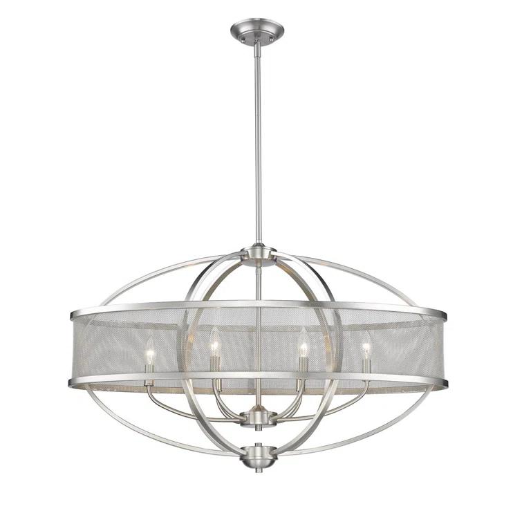 6 - Light Dimmable Chandelier