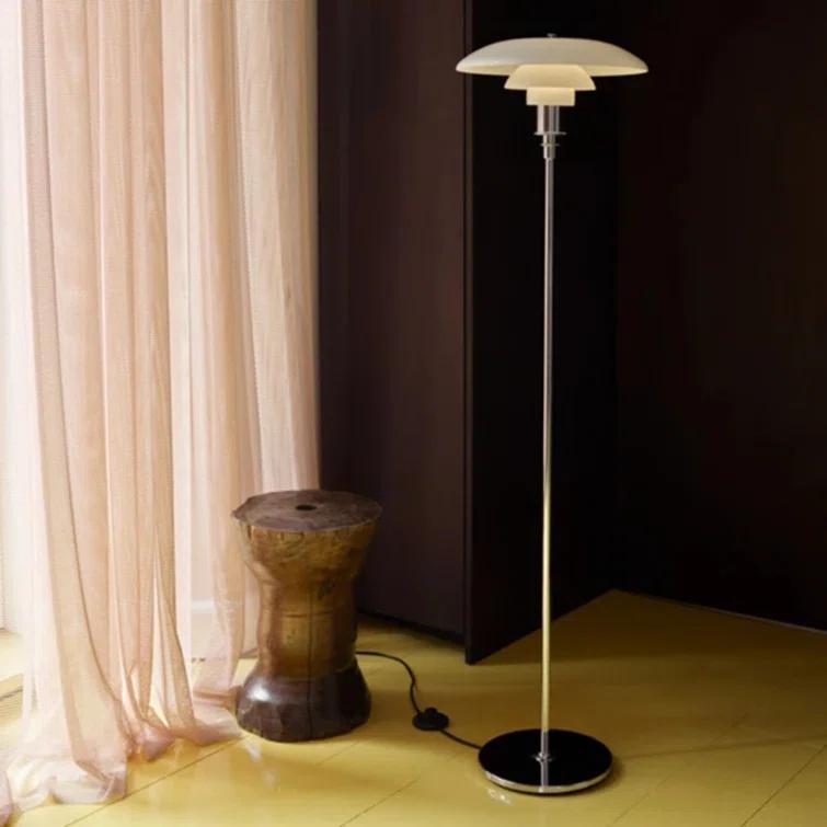 Panthella White Opal Acrylic Floor Lamp