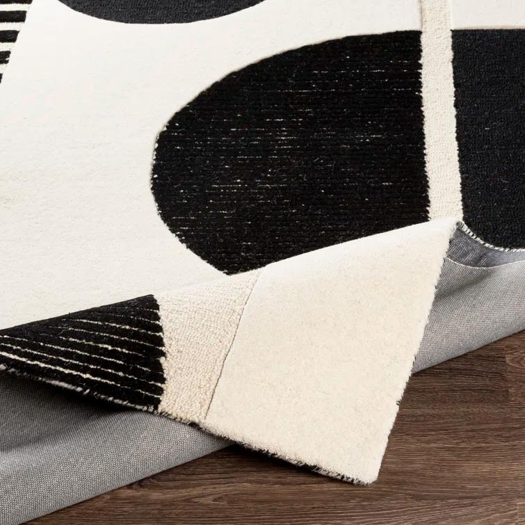 Sola Wool Cream/Black/Light Beige Rug