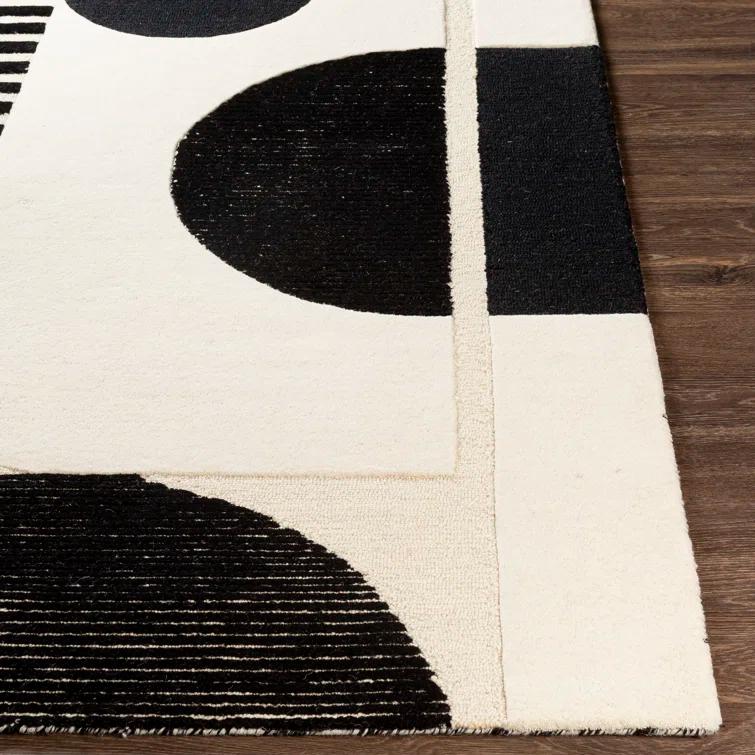 Sola Wool Cream/Black/Light Beige Rug