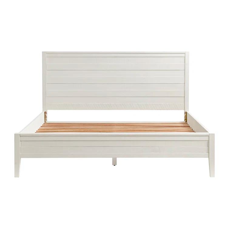 Arden Platform Queen Bed Frame, 6 Drawers, Ample Storage, Sleek Design, Durable Wood, Modern/Rustic/Traditional/Boho Style, 56 in. W x 18 in. D x 36 in. H, panel furniture