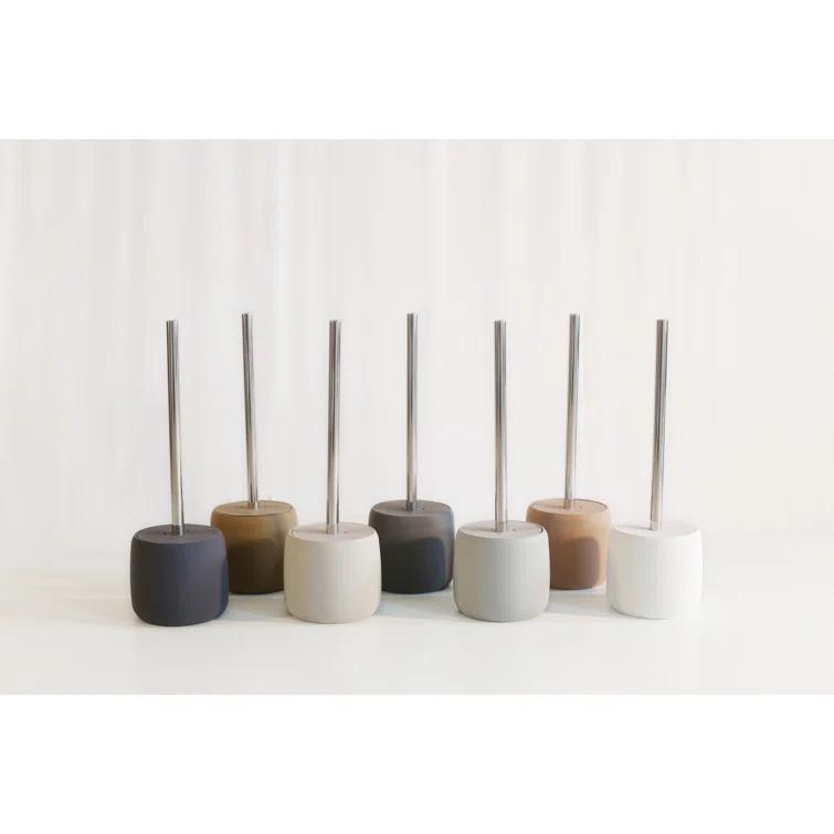 Blomus SONO Black Decorative Toilet Plunger and Holder