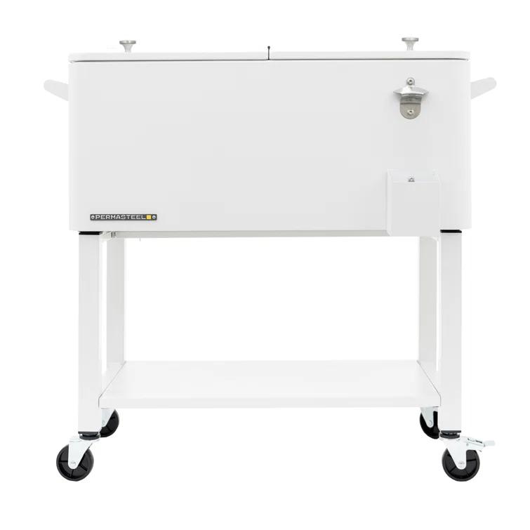 Permasteel 80-Qt Outdoor Patio Cooler with Removable Basin