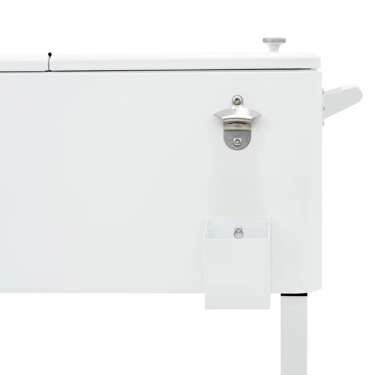 Permasteel 80-Qt Outdoor Patio Cooler with Removable Basin