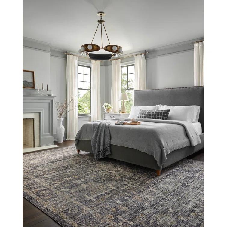 Jean Stoffer x Loloi Katherine Midnight / Tobacco Area Rug