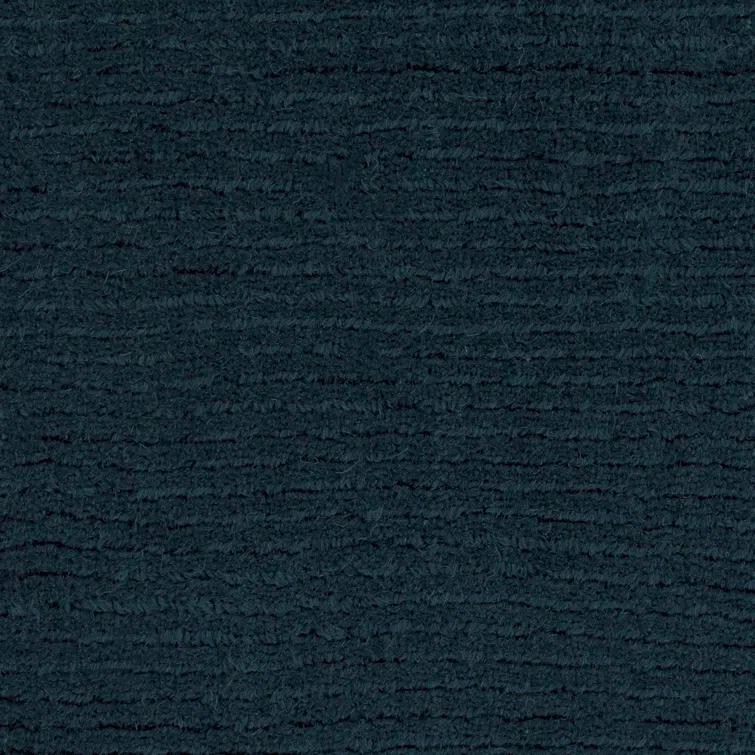 Crowe Wool Dark Blue Performance Area Rug