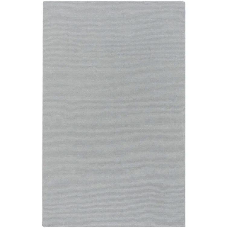 Crowe Hand Loomed Performance Wool Gray Area Rug