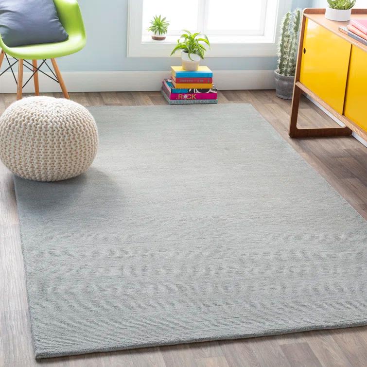 Mystique Hand Loomed Wool Area Rug in Gray