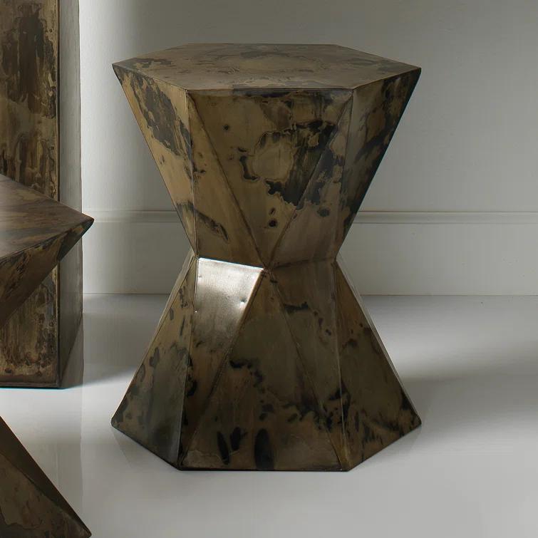 Iron End Table