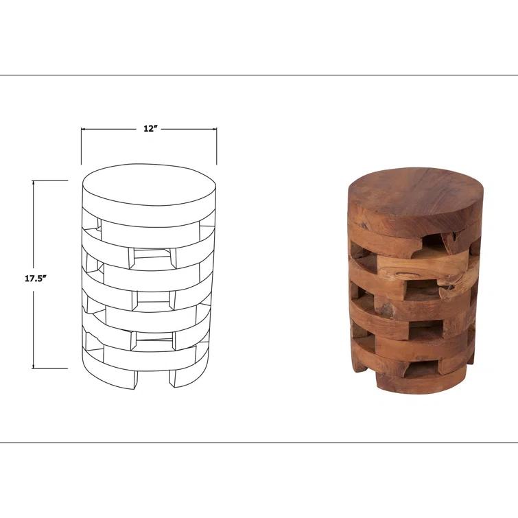 Ramon Solid Wood End Table