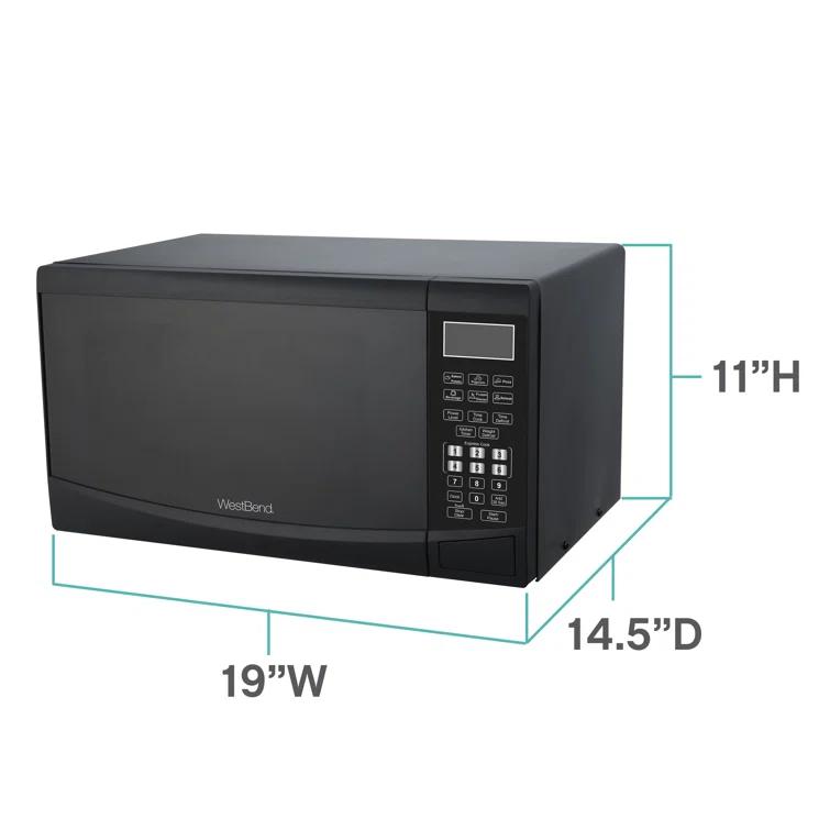 West Bend WBMW92B West Bend 0.9 cu. ft. Microwave Oven