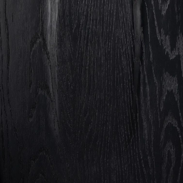 Gregory Dining Chair, Black Oak