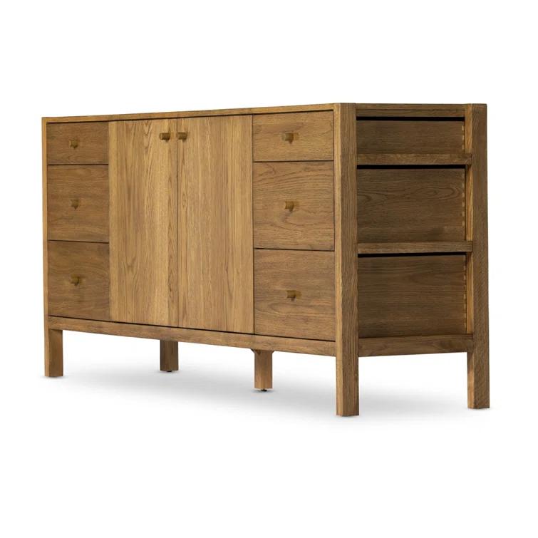 Haiden Tawny Oak 72'' Elegant Dining Room Sideboard