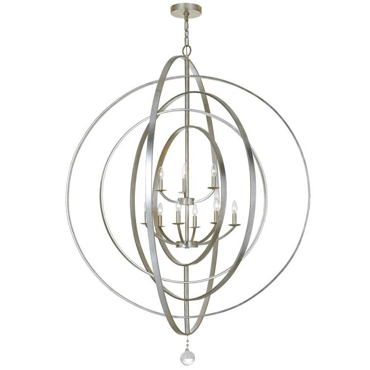 Salas 9 - Light Dimmable Globe Chandelier