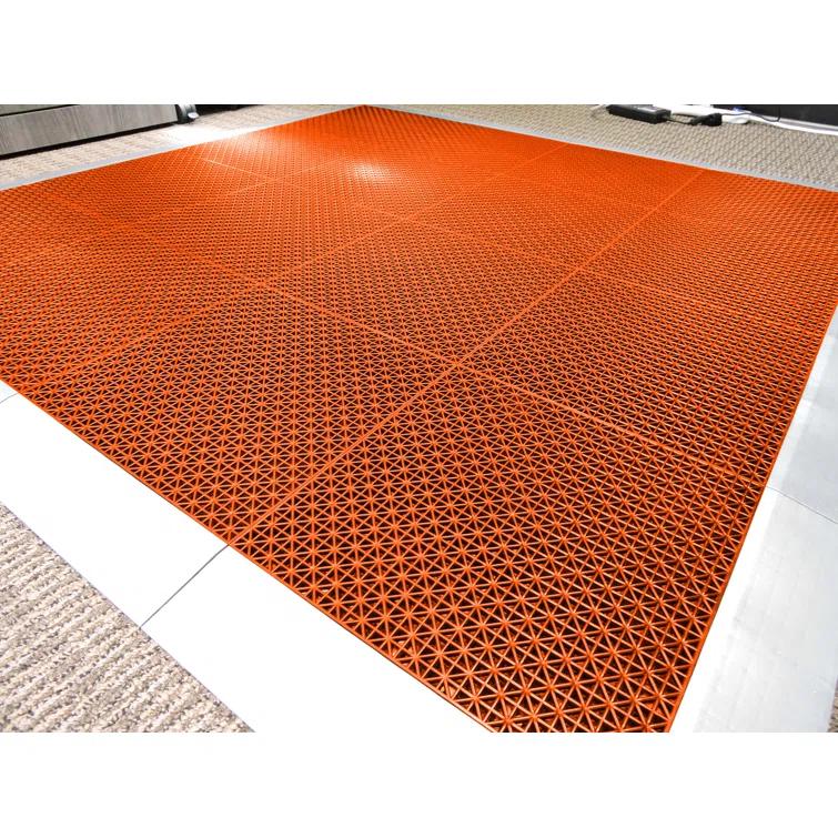 Quix Tile Quix Interlocking Indoor/Outdoor Floor Tiles, Patio Flooring, Garage Tile, Decorative Mat, Sport Courts