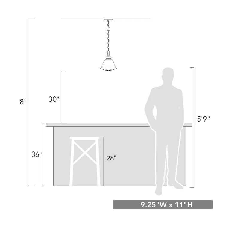 Skye 1 - Light Single Pendant