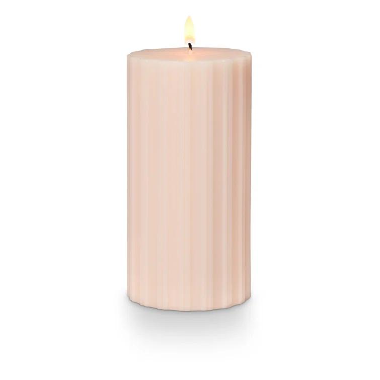 Selin Coconut Milk Mango Pillar Candle