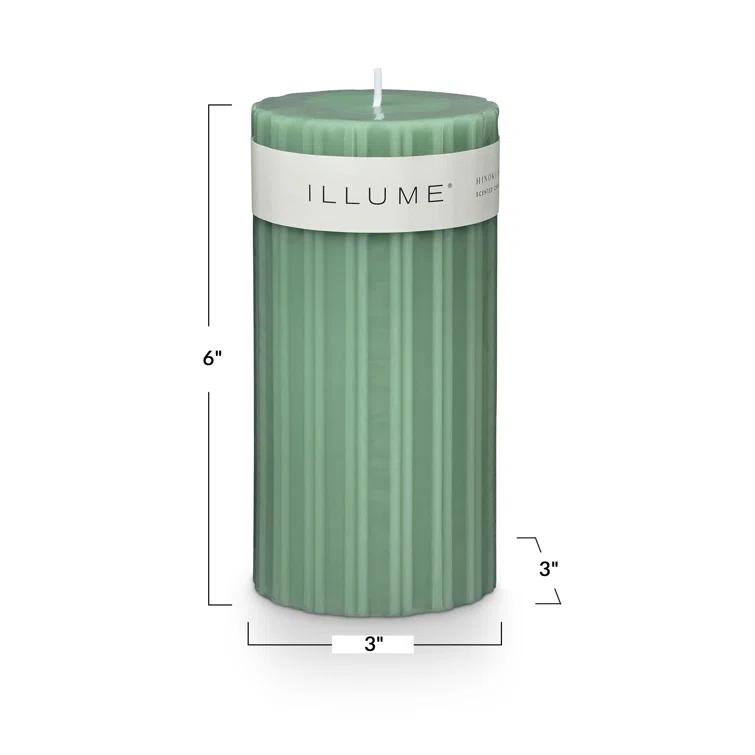 Selin Hinoki Sage Pillar Candle