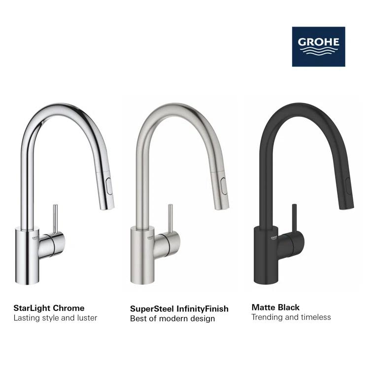 Concetto™ Single Handle Kitchen Faucet with Accessories 1.75 GPM
