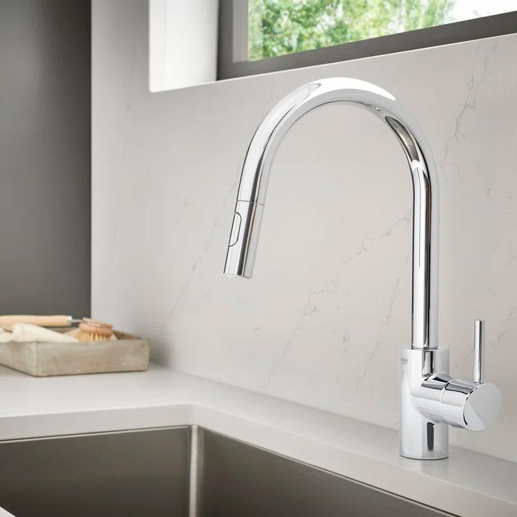 Concetto™ Single Handle Kitchen Faucet with Accessories 1.75 GPM