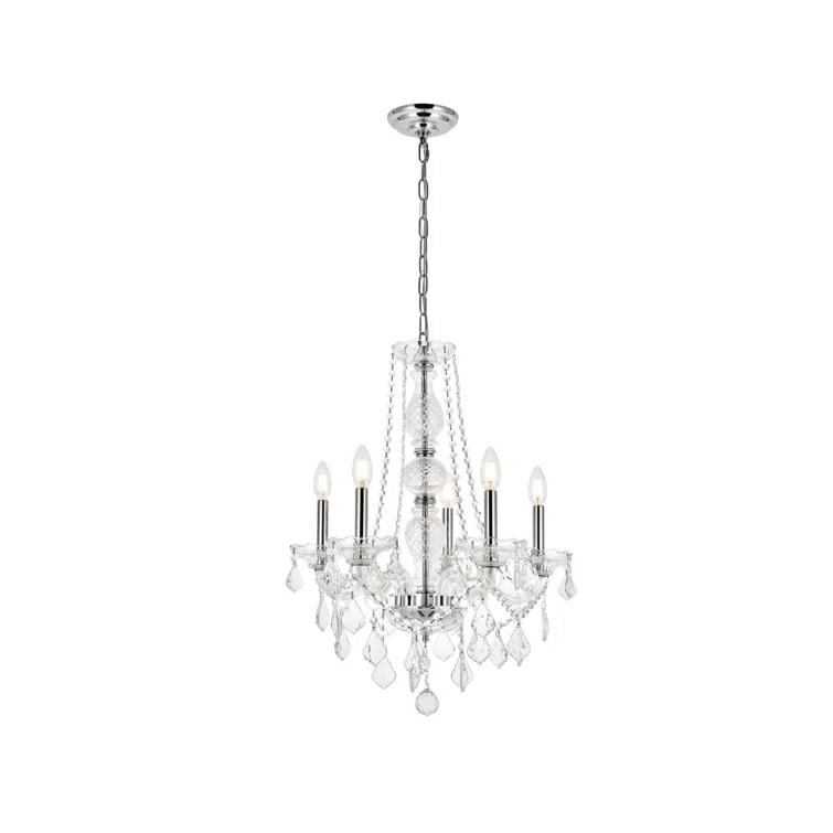 Eustacio 5 - Light Dimmable Classic / Traditional Chandelier
