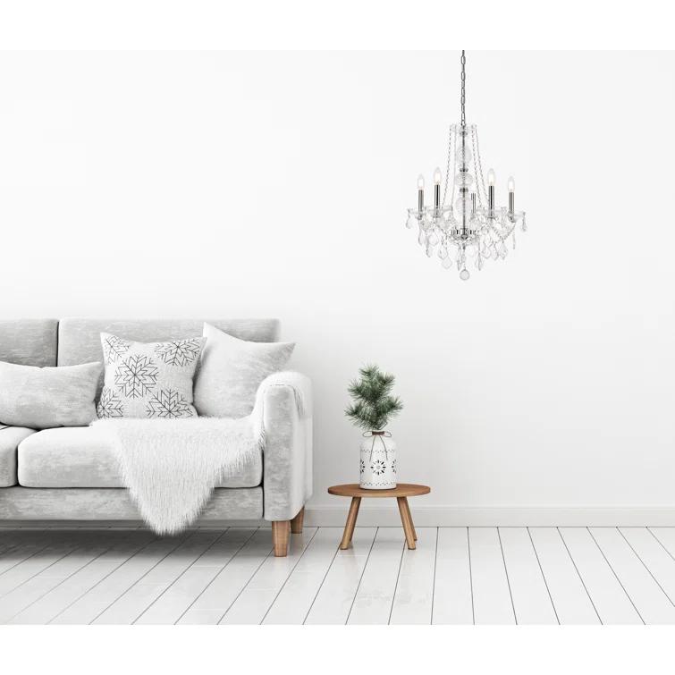 Eustacio 5 - Light Dimmable Classic / Traditional Chandelier