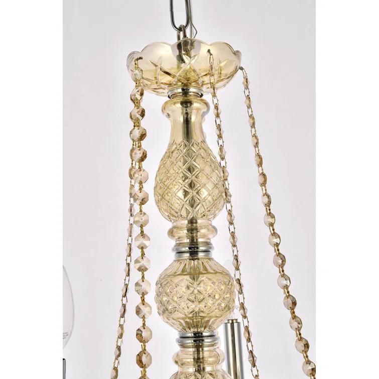 Eustacio 5 - Light Dimmable Classic / Traditional Chandelier