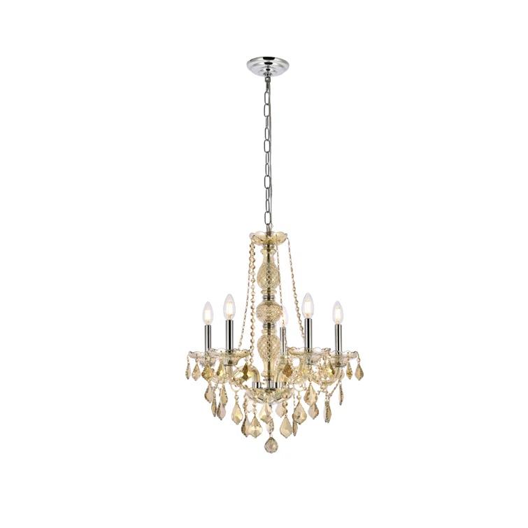 Eustacio 5 - Light Dimmable Classic / Traditional Chandelier