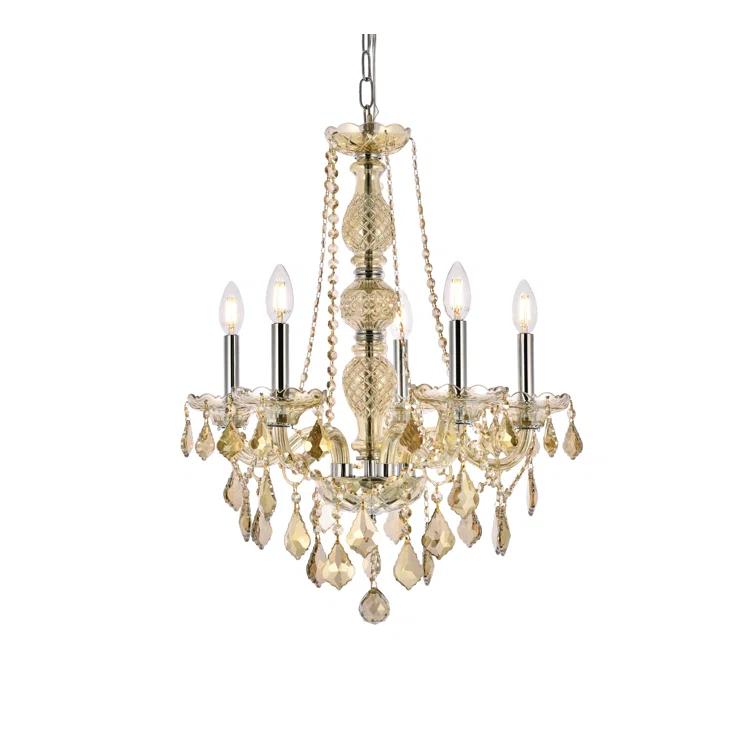 Eustacio 5 - Light Dimmable Classic / Traditional Chandelier