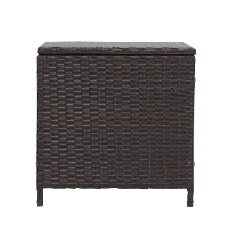 Caimin Square Wicker/Rattan Outdoor Side Table