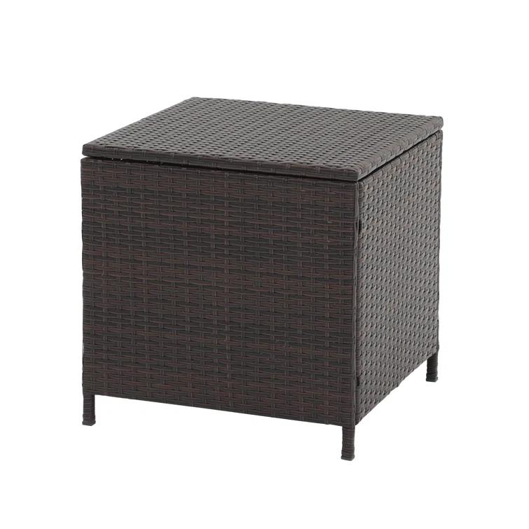 Caimin Square Wicker/Rattan Outdoor Side Table