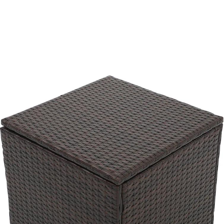 Caimin Square Wicker/Rattan Outdoor Side Table