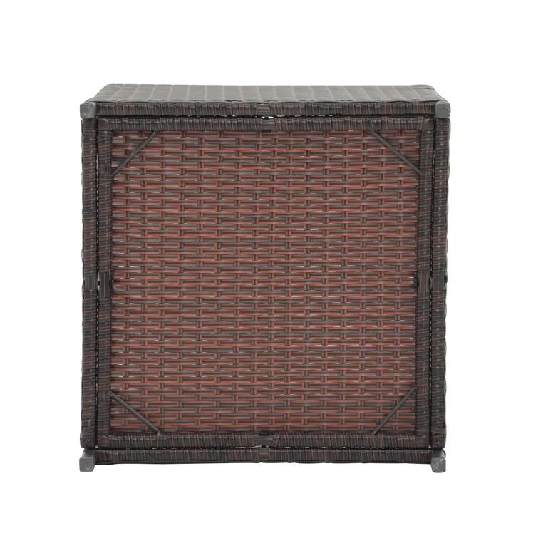 Caimin Square Wicker/Rattan Outdoor Side Table