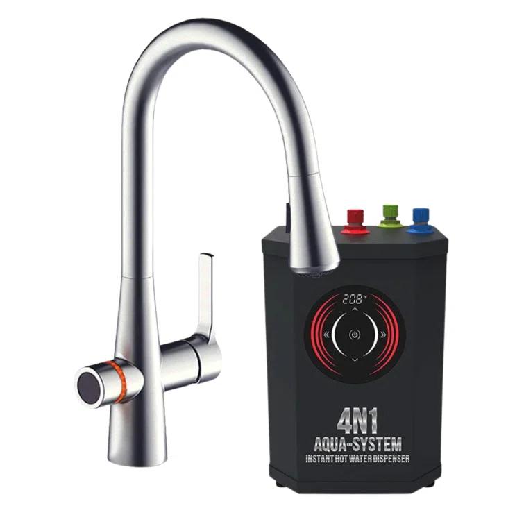 AquaNuTech Pull Down Touch Kitchen Faucet