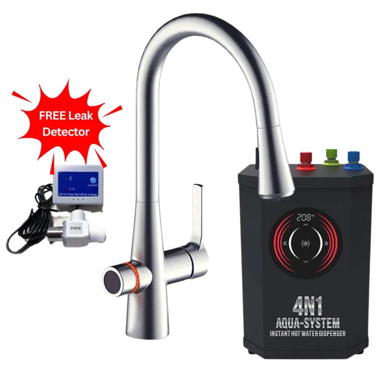 AquaNuTech Pull Down Touch Kitchen Faucet