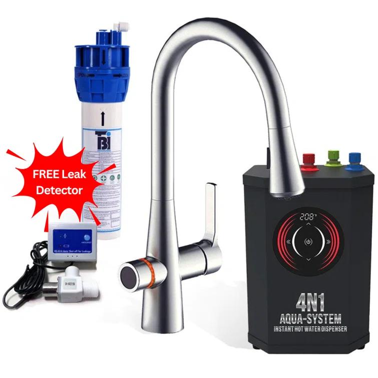 AquaNuTech Pull Down Touch Kitchen Faucet