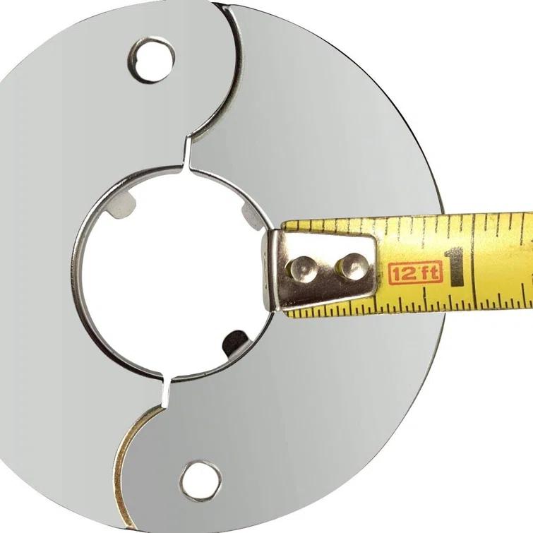 Floor and Ceiling Plate Cover Split Flange Replacement and Repair Kit